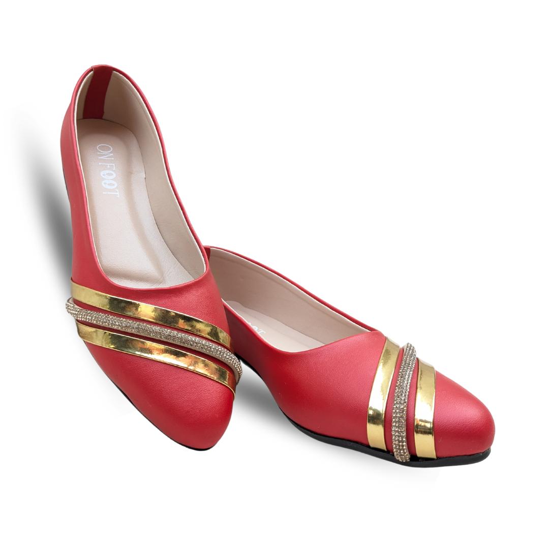 Women's Rexine Fancy Pumps