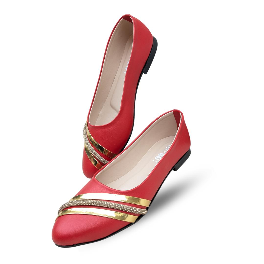 Women's Rexine Fancy Pumps