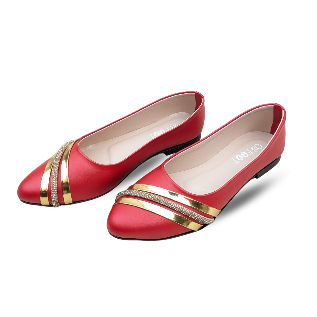 Women's Rexine Fancy Pumps