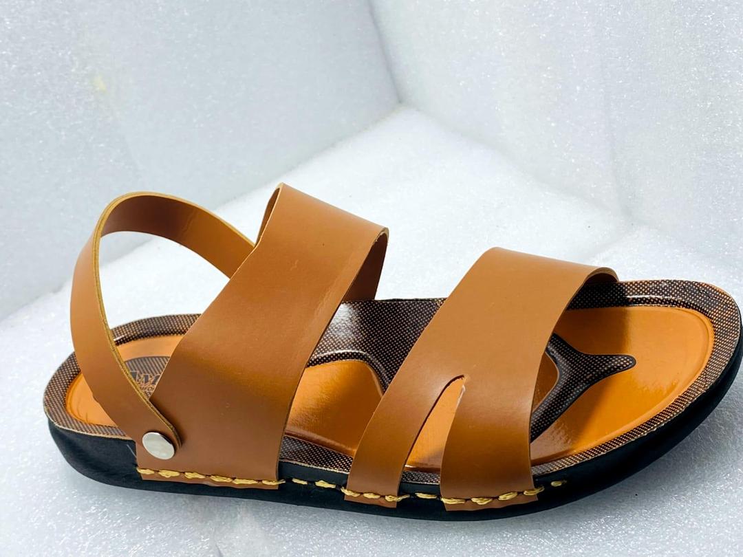 Men's Casual Synthetic Leather Sandals - 1 Pair